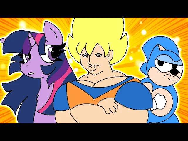 My Little Pony X DBZ X Sonic Underground - The Tournament of Power!!